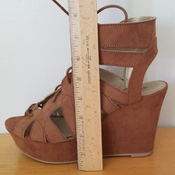 Qupid "Ardor " gladiator wedges - Picture 6 of 8